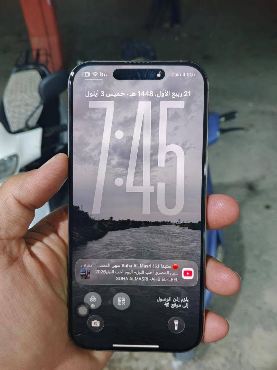 السلام عليكم 

للبيع ايفون 16pro max
ذاكره256
بطاريه95
عدد دورات الشحن 253
الجهاز ماستر بعده بضمان
ملحقات الجهاز كامله
كارتون مطابق
مكاني نجف مشخاب
السعر1375 مجال
رقم الهاتف *********** سيد عبدالله
