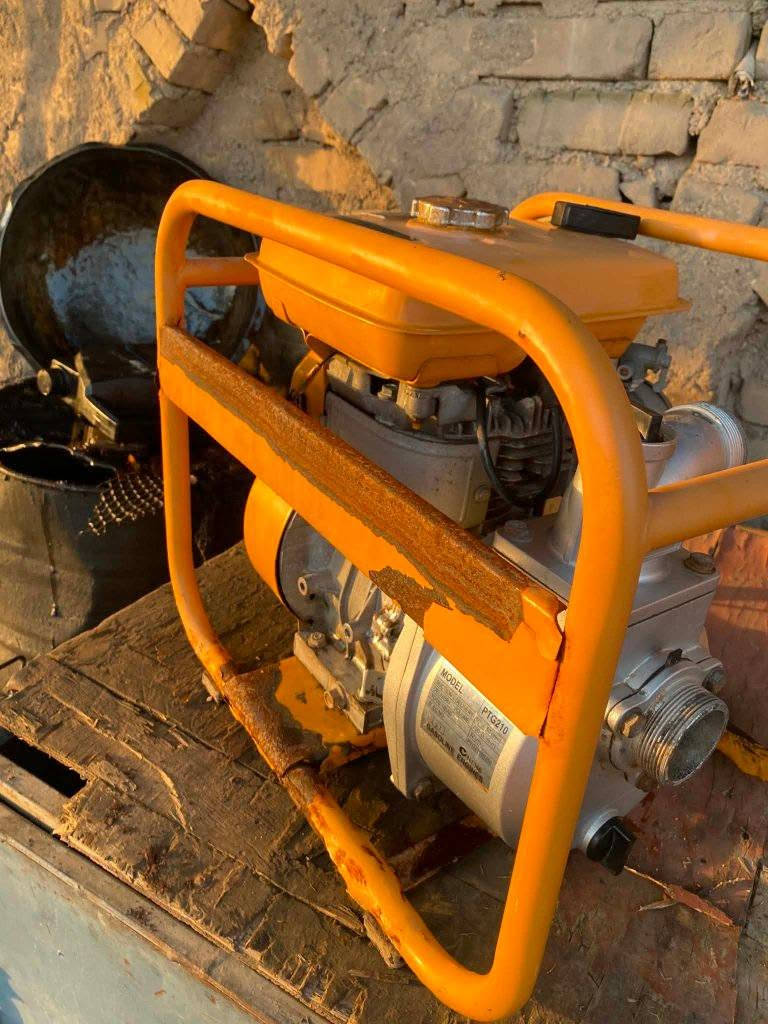 مضخة ماء بانزين روبن PTG210 كلش نضيف كوت الزهراء ب80 شراي يتصل ***********
