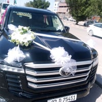 مركز كار لتزيين سيارات الاعراس بدوووون لاصق كله شد اضافه الى كتابات ور...