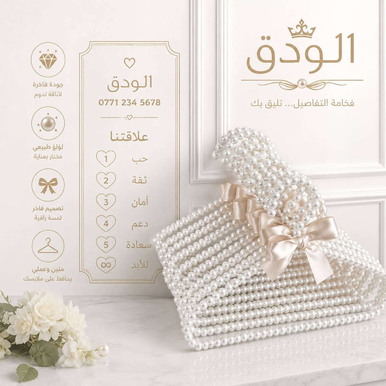 اللهم صلي على محمد وآل محمد
للاستفسار وحجز ***********
واتساب أو دخول على الصفحه 
توج
