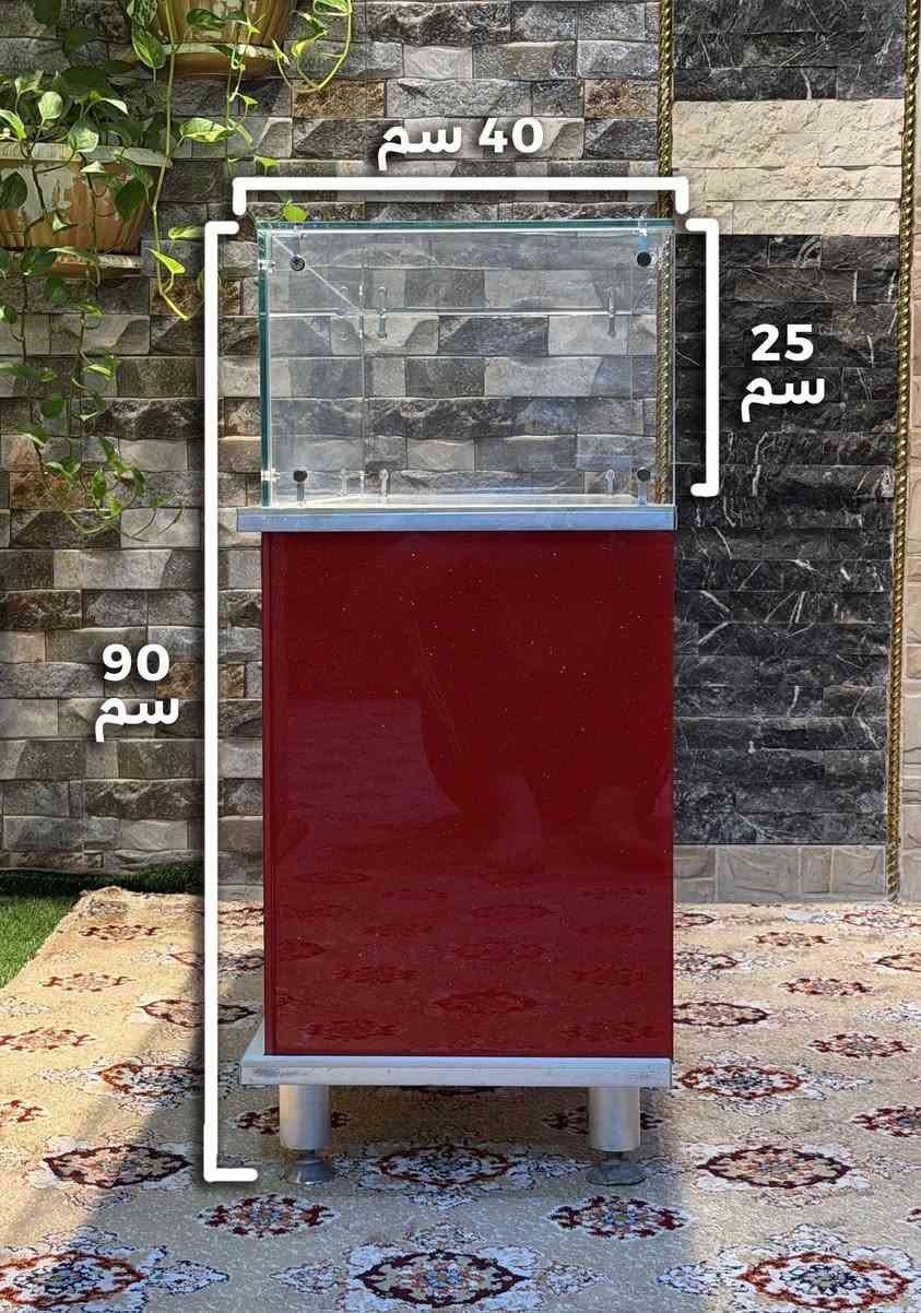 للبيع
عارضات مستعملة (جام مطعم بالخشب MDF )

الابعاد:
عرض 120 سم
ارتفاع 90 سم
عمق 40 سم 
ارتفاع الجامة 25 سم
وكما موضح بالصور

عندي 6 قطع منهن سعر الواحدة 75 الف
للاستفسار على الواتساب 
***********
