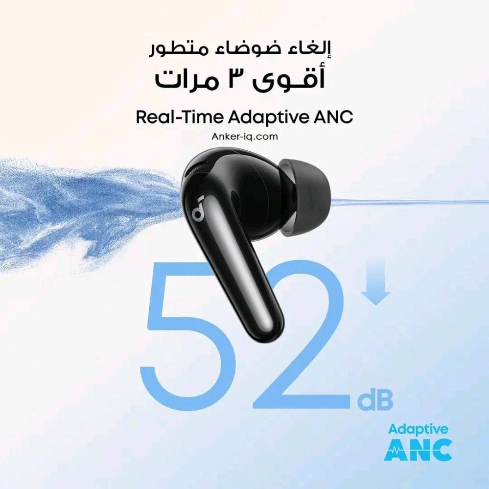 تعمل خاصية إلغاء الضوضاء المتكيفة في الوقت الفعلي وتقنية ANC المتقدمة على تقليل الضوضاء بمقدار يصل إلى 52 ديسيبل. تكتشف التقنية التكيفية محيطك وتختار تلقائيًا أفضل مستوى لإلغاء الضوضاء لك.
صوت عالي الدقة معتمد مع LDAC استمتع بصوت هاي فاي مذهل بدون ضياع. تعمل بتقنية LDAC وتقنية الصوت عالي الدقة، تعيد سماعات الأذن المانعة للضوضاء إنتاج الفروق الموسيقية الدقيقة، مما يوفر أصوات ثلاثية وجهورية غنية ومتوازنة.
ترجمة فورية بأكثر من 100 لغة بفضل الذكاء الاصطناعي تواصل بسهولة بلغات تزيد عن 100 لغة. تقوم الذكاء الاصطناعي بترجمة الكلام فورًا بدقة عالية، مما يجعل المحادثات سلسة وطبيعية.
6 ميكروفونات معززة بالذكاء الاصطناعي لإجراء مكالمات واضحة، تعمل ستة ميكروفونات مع خوارزمية تقليل الضوضاء بالذكاء الاصطناعي لفصل صوتك عن ضوضاء الخلفية. تحافظ خوارزمية تقليل ضوضاء الرياح على المكالمات واضحة حتى في الهواء الطلق.
وقت تشغيل فائق وشحن سريع - استمتع بما يصل إلى 10 ساعات من وقت التشغيل بشحنة واحدة (50 ساعة مع الحافظة). حتى مع تشغيل خاصية إلغاء الضوضاء النشطة، احصل على 8 ساعات لكل شحنة و40 ساعة إجمالاً. شحن سريع لمدة 10 دقائق يمنحك 3.5 ساعات من الاستماع.
