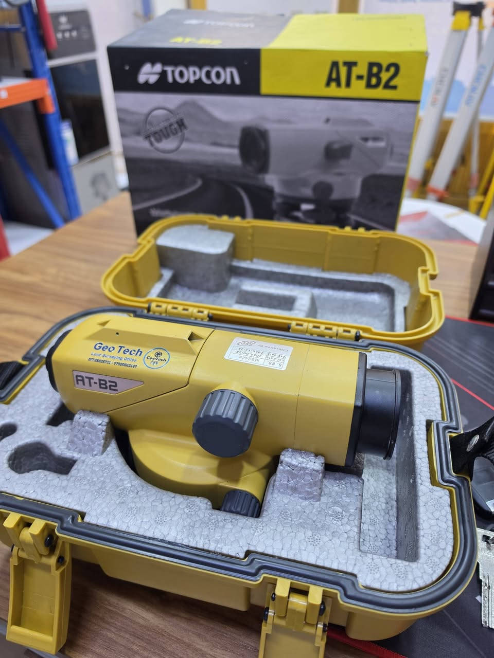 📢 للبيع | Level TOPCON AT-B2

متوفر ليفيل TOPCON AT-B2 بحالة نظيفة جداً ✨
✅ معاير وجاهز للعمل
✅ كامل مع جميع ملحقاته
✅ الملحقات جديدة
✅ فحص وتجربة متاحة

💰 السعر: 360,000 دينار عراقي

📍 Geo Tech للمساحة – البصرة
📞 للتواصل: ***********
