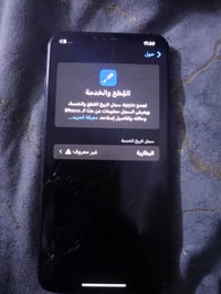 ايفون اكس ماكس • ٦٤ • شاشة وظهر مفطور