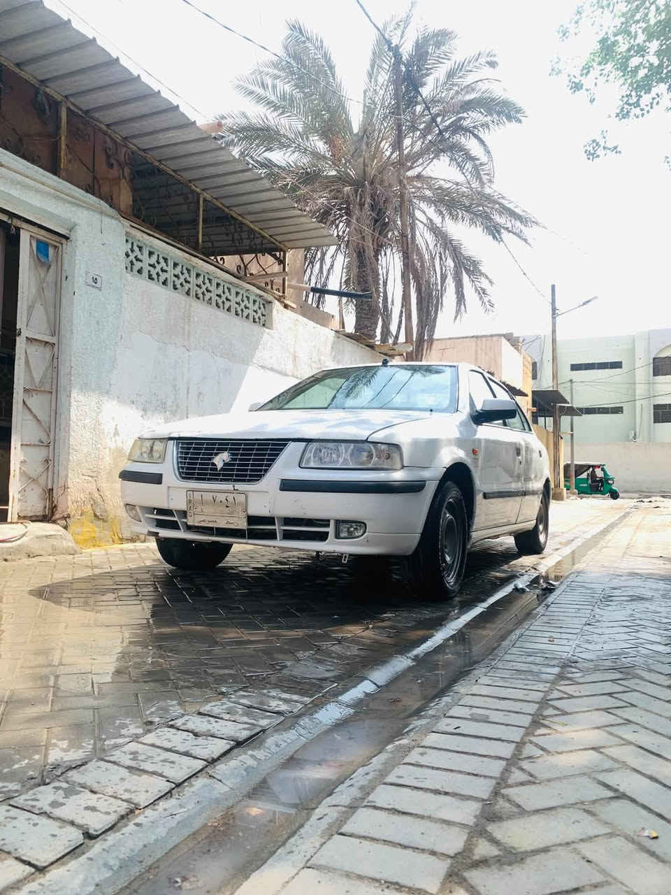 أبيض • ما مصبوغ • مكينة وكير زينة