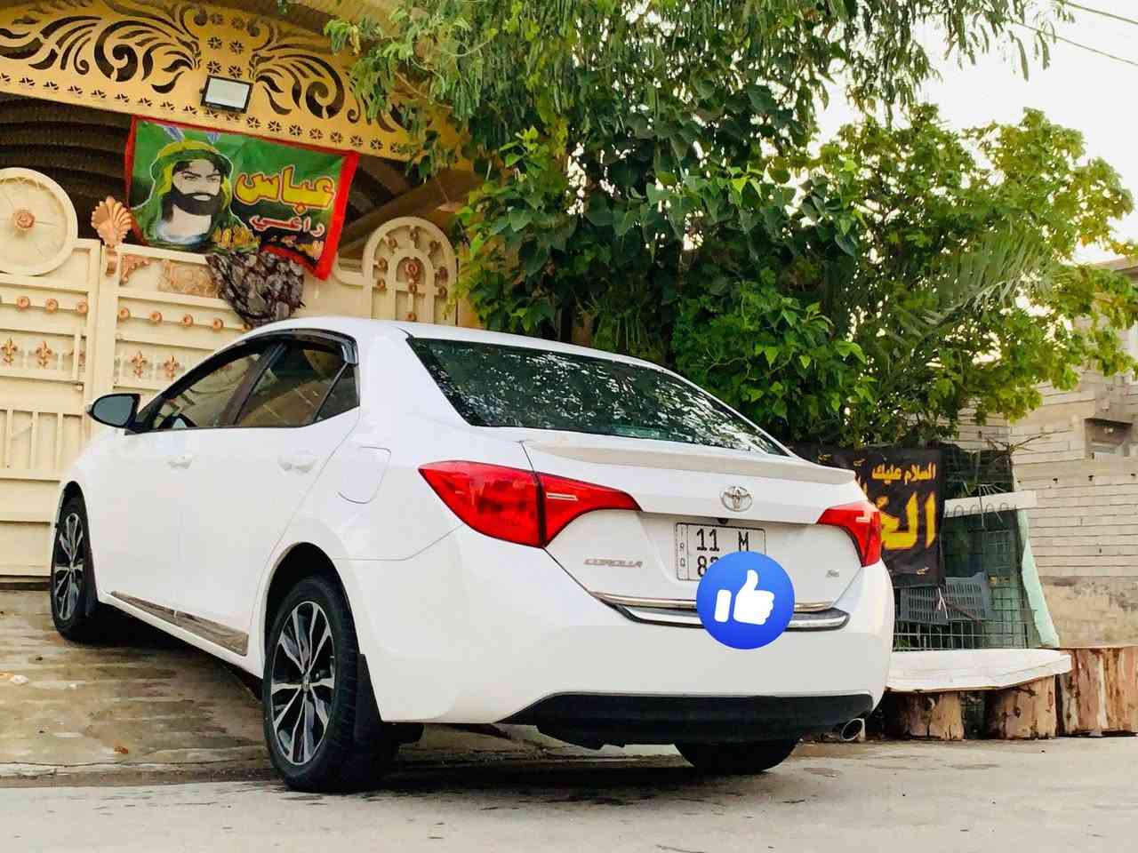 سلام عليكم لبيع كورلا 2017 اس اي رقم بغداد
 دولي سيارة بدون صبغ بدون ارباك بدون تبديل 
حادثها امريكا دعاميه اماميه ولبنيد معير تعيار 
سيارة ماشيه 123 ميل حقيقي محرك كير بل 
شرط كفاله عامة.  سيارة حلوة ومال جناي وبل 
عافيه ع ياخذها. مواصفات اس اي ومعروفه.. 
مواصفاتها تحكم استيرن اشاير بل مري كشنات 
جلد رادار حجر بيئة ابلادي..  تحديد مسار مثبت
سرعة تخم تاير جديد زوج شادة جديد وزوج نظيفات
باتري جديد..  دهن الكير قبل شهر ادامه كامله.. 
بيهة بارد بل جهة ليمنه حك شبر بل جملغ... 
مكانها ديالى.. الاتصال ***********
‏‪***********‬‏..
