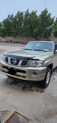 نيسان باترول ٢٠٠٨  محرك ٤٨٠٠ رقم بغداد انكليزي بأسمي تحويل مباشر السيا...