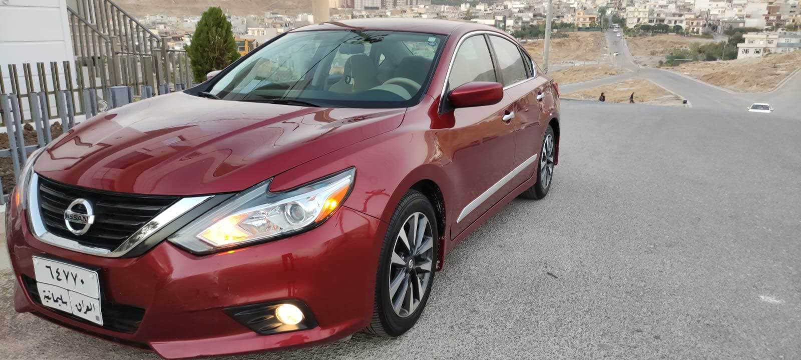 Nissan altima 2017 SV 

ناو زه رد 
رادار 
دوسه التيما
كاميرا 
يه ك ده سته له شەحنەوە
٦٠ هەزار رۆشتوە 
هەمو شتێکی نوێیە 
پشتو پێشی کەپسە 
بەشەرت
دوو پارچە و دوو پلە بۆیاخی هەیە

مەجالێکی کەمی تێدایە

96$

*********** السليمانية, العراق

نص مكتوب في الصور:
- SV