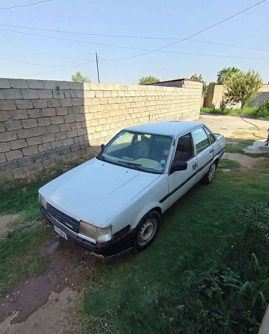 مكلف بالنشر
يوجد سيارة كورلا موديل 85 
مسجل نينوى للبيع سنوية خضرة محرك وكير شرط 
والباقي شوف العين.
الاستفسار الاتصال على الرقم التالي ***********

