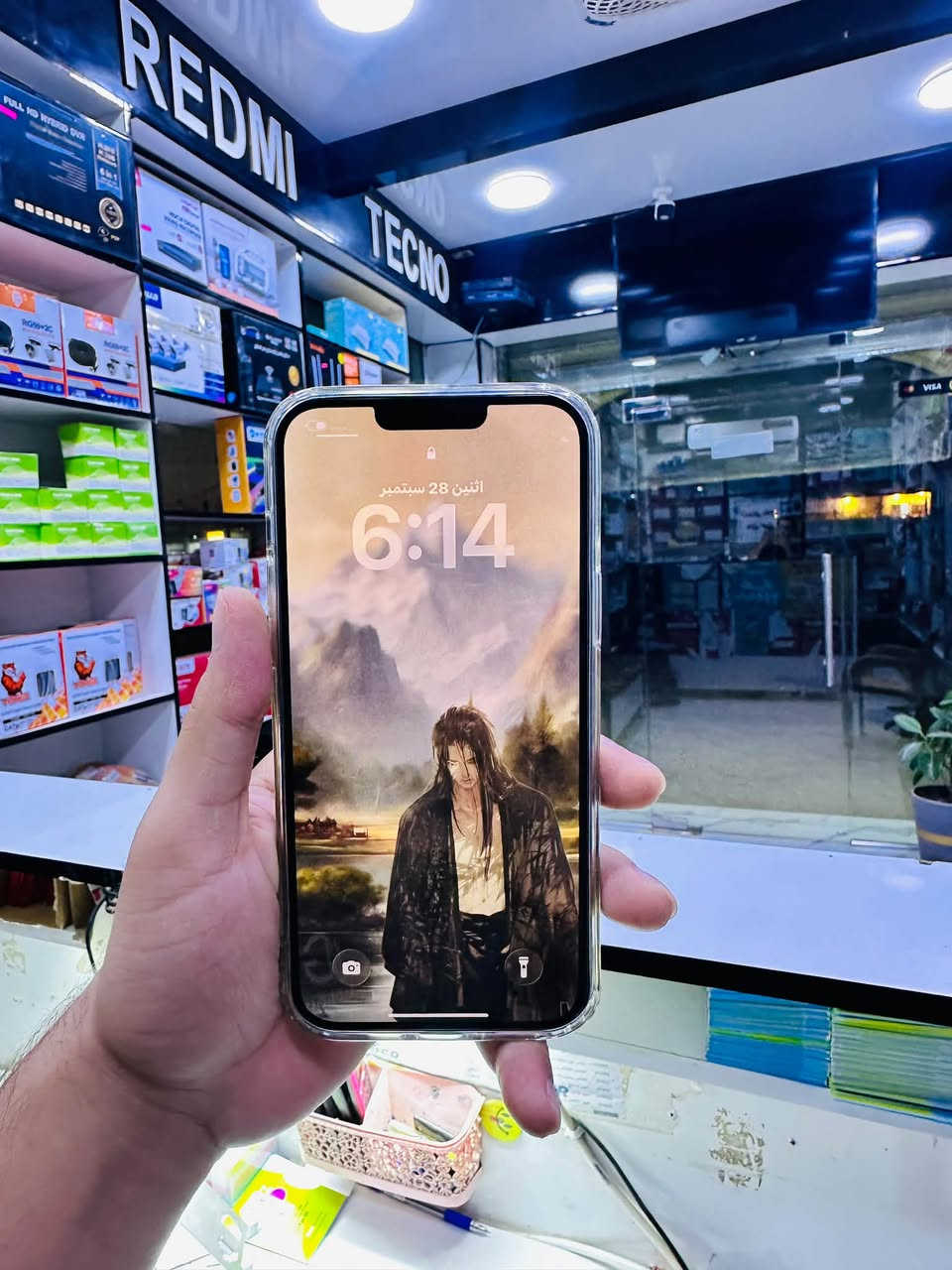 من رخصة الادمن
عنوان ديالى.
📱 iPhone 13 Pro Max
🔹 Storage: 1TB
🔹 Version: American 🇺🇸
🔹 Battery Health: 90% 🔋
🔹 الجهاز كلش نضيف
🔹 كلشي بيه بلادي وأصلي ✅
🔹 الكاميرات والشاشة نظيفة وسليمة
🔹 استعمال نظيف جداً
🔹
📩 للجادين مراسلة واتساب هذا رقم
***********

نص مكتوب في الصور:
- 6:29
- حالة البطارية والشحن
- كما هو الحال مع البطاريات القابلة لإعادة الشحن، بطارية الهاتف قابلة للاستهلاك وتصبح أقل فاعلية مع الوقت. معرفة المزيد...
- 90%
- الحد الأقصى للقدرة
- هذا قياس لقدرة البطارية مقارنة بقدرتها عندما كانت جديدة. قد تتسبب القدرة المنخفضة بتقليل ساعات الاستخدام بين عملية الشحن والأخرى.
- أقصى قدرة للأداء
- ستساعد الأنظمة المضمنة في النظام والمكونات في تخفيف آثار الأداء التي قد تلاحظها أثناء التقدم الكيميائي في عمر بطارية iPhone.
- شحن البطارية المحسن
- للحد من استنزاف عمر البطارية، يتعلم الـ iPhone من عادات الشحن اليومية، بحيث ينتظر ولا يتجاوز 80% حتى يحين موعد حاجتك إلى استخدامه.
- الشحن بالطاقة النظيفة
- في منطقتك، سيحاول iPhone التقليل من البصمة الكربونية من خلال انتقاء وقت الشحن الذي تتوفر فيه كهرباء بانبعاثات كربونية منخفضة. يتعلم iPhone من عادات الشحن اليومية، بحيث لا يشحن بالكامل حتى يحين موعد حاجتك إلى استخدامه. معرفة المزيد...
- 6:14 حول الاسم iPhone إصدار iOS 26.6.1 اسم الطراز iPhone 13 Pro Max رقم الطراز MLL23LL/A الرقم التسلسلي DWM14NQJVN الأغاني 0 الفيديوهات 0 الصور 47 التطبيقات 13 السعة 1.02 ت.ب. متوفرة 995.3 غ.ب. عنوان Wi-Fi 5C:52:30:2E:79:E7 Bluetooth 5C:52:30:34:71:AD البرنامج الثابت للمودم 5.51.03
- YallaPay
- iPhone 13 Pro Max Graphite 1TB
- Slow Charging 55
- iOS Version 26.6.1 (23G83)
- Serial Number DWM14NQJVN
- IMEI1 354798785356685
- IMEI2 354798785177446
- Model Identifier iPhone14,3 (A2484)
- Model Name MLL23 LL/A
- Sales Region USA
- Activation Yes
- Jailbreak No
- ID Lock OFF Search
- iCloud OFF Details
- Mfg. Date 09/10/2021
- Warranty Period
- Crash Logs 0
- View Device Details
- Battery Life 90% Details
- Charge Cycles 467
- Hard Disk 1TB Details
- Available Capacity 912.70 GB
- 89%
- No issues found.
- Basic Information Normal
- Motherboard Status Normal
- Battery Status Normal
- Screen Status Normal
- Front Camera Normal
- Rear Camera Normal
- Face ID Test Now
- View Verification Report
- Batch A...e/Erase
- Print Labels
- Virtual Location
- 3uAirplayer
- Feedback V9.02 Messages
- 06:49 م
- 2026/09/28
- NAS...