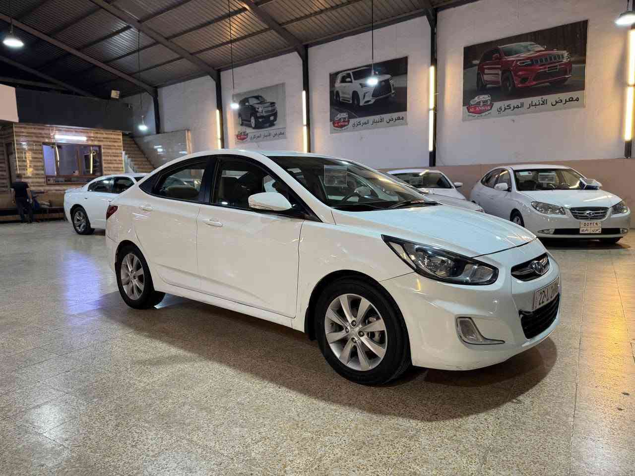 🚗 هوانداي اكسنت 2013 للبيع
• الحالة: مكفولة بدون صبغ (صبغ شركة)
• المحرك: 1.6L VVT
• السنوية والرقم: جديد
• الفحص والهزة: جديد جاهز للتحويل
• العنوان أربيل 
📱 للإستفسار والتواصل:
• واتساب:***********
• اتصال: *********** مخمور, أربيل
