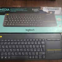 لوحة مفاتيح أصلية • Logitech K400 Plus • بطارية سنة ونص