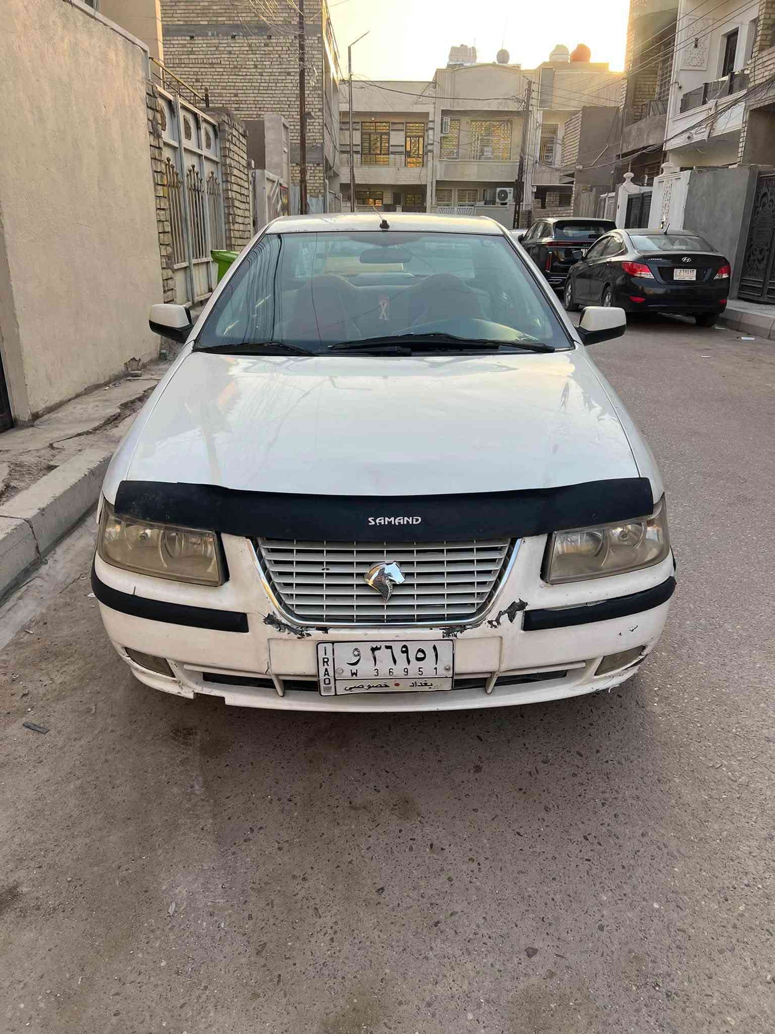 سمند 2009 خصوصي بغداد سنوية للـ 2028  سيارة نظيفة وحلوة على ايدي بيها فقط جاملغ امامي مبدل اثر تكحيل وبارد مكانها بغداد الدورة سعرها 30 ورقة وبيها مجال *********** واتس اب
