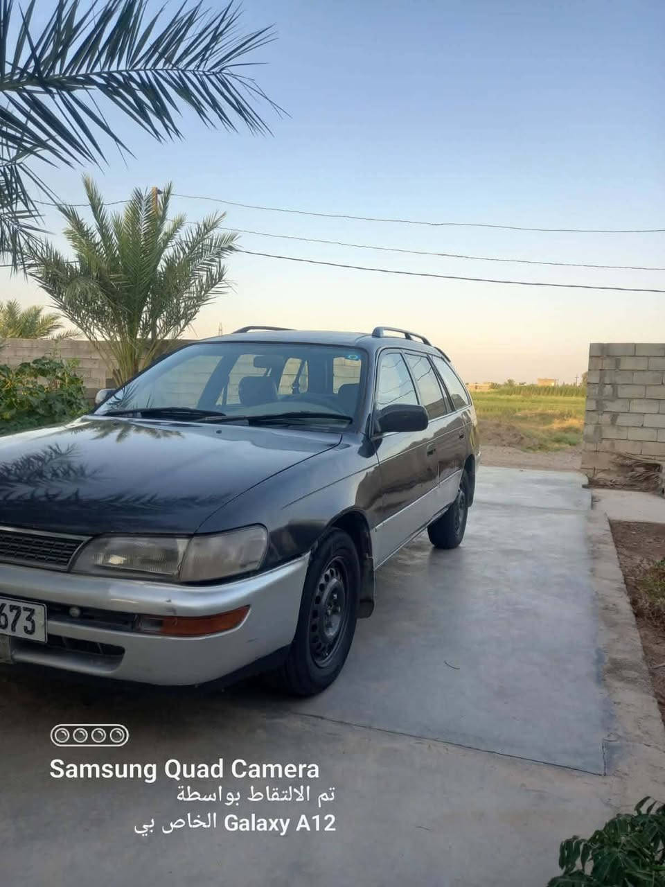 كورلا ستيشن موديل ٩٢ رقم بغداد المكان ديالى السعر ٤٠ وبيه مجال مكلف بنشر ***********

نص مكتوب في الصور:
- Samsung Quad Camera
- تم التقاط بواسطة
- Galaxy A12 الخاص بي
- Samsung Quad Camera تم التقاط بواسطة Galaxy A12 الخاص بي