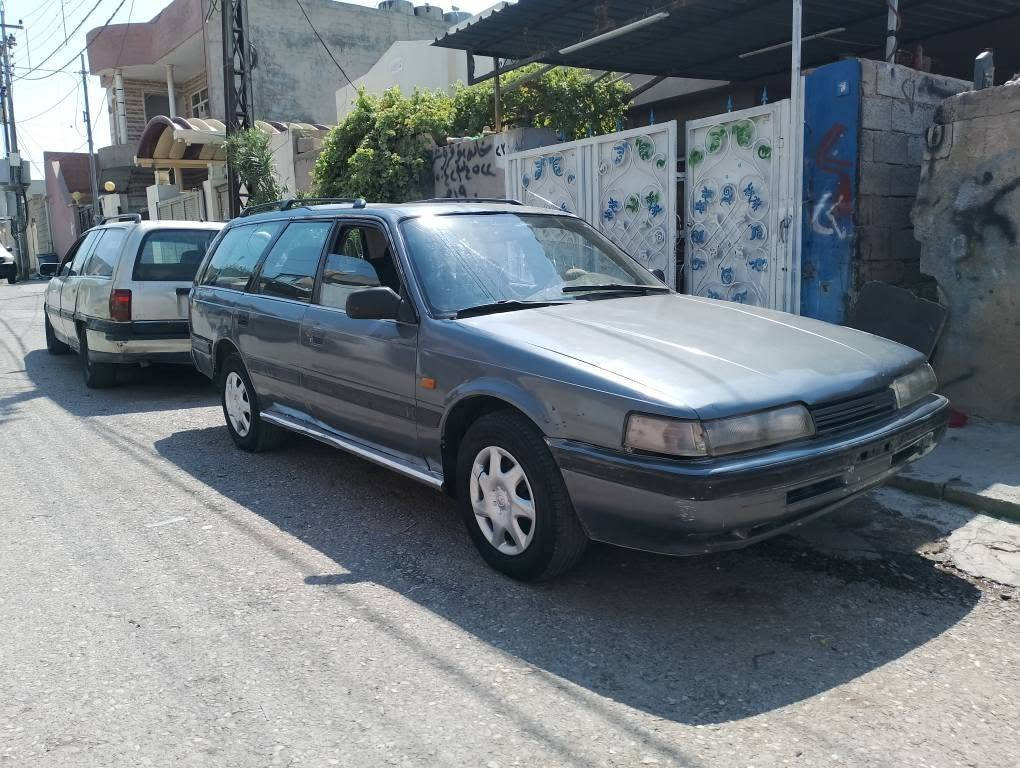 MAZDA 626  ستێشن
MODEL 1991
MAKENA   8  کابرێتەر
ئاڕم پلاستیک سلێمانی 
هەشت وکابرێتە گێڕعادی
گێڕمەکیەتەقەوڕەقەی بەشەرت مەکینەکەی کەمەک دەنگی ڕەقەبەس بێ کێشەیە
نەسەرف نەبوخاری نیە
بێ شکان و بێ لێدران سەیارەکەکارەبای مەزبوتە
ناوغورفەی تازەتێگیراوەبەکاملی
سعر14$مجالێکی زۆر کەم
شوێن هەولێر بەحرکە
ژ.م.***********
W  M  Vلەسەرە أربيل, العراق
