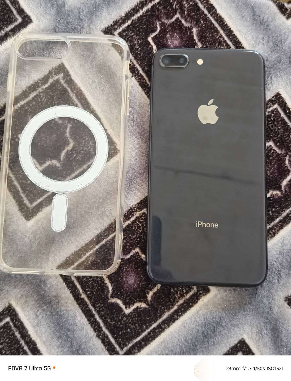 السلام عليكم

ايفون 8 بلاص للبيع 

ذاكره 64

بي شروك ب شاشه كما موضح بل صوره 👇🏻👇🏻

السعر 100

نص مكتوب في الصور:
- POVA 7 Ultra 5G
- 23mm f/1.7 1/50s ISO1726
- POVA 7 Ultra 5G  23mm f/1.7 1/50s ISO1521
- لا توجد شريحة ٩:٥٤ ص عام حول الاسم iPhone إصدار iOS 16.7.16 اسم الطراز iPhone 8 Plus رقم النموذج MQ962LL/A الرقم التسلسلي DX3XDDYWJCLY التغطية سجل تاريخ القطع والخدمة البطارية الخدمة تجمع Apple سجل تاريخ القطع والخدمة، ويعرض السجل معلومات عن حالة iPhone وتفاصيل إصلاحه. معرفة المزيد... الشبكة غير متوفرة الأغاني ٤٦ الفيديوهات POVA 7 Ultra 5G 23mm f/1.7 1/100s ISO242