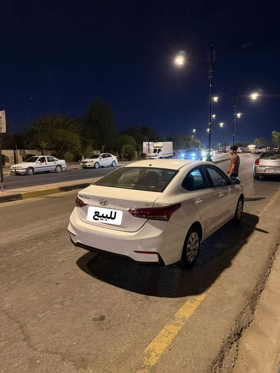 للبيع للبيع
اكسنت مضلع 
موديل 2018 
للستفسار :***********
مكاني موصل
