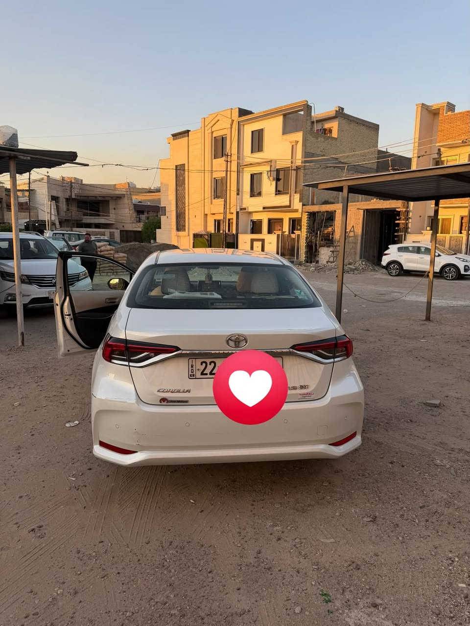 كورلا ٢٤ فول ماعده فتحه 
خليجي رقم أربيل 
السياره بأسمي
ماشيه ٨٤
للتواصل على الرقم 
***********
من رخصه الادمن
