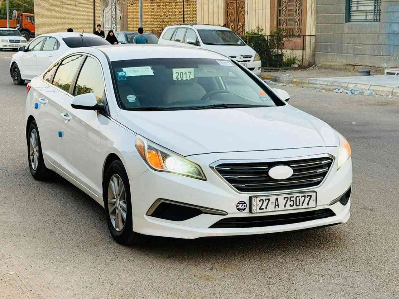 ‏سلام عليكم سوناتا موديل 2017 وارد امريكي كفاله عامه ضربه تبديل   بدون ضرر داخلي  رقم ذي قار حره تحويل ثاني يوم مواصفات نص فول شاشه كامره لايت زنون   محرك 2400GDi جاهزه محرك كير حداديه تبريد جاهزه للخير مكان سياره ناصريه مركز سعر 107وبيه مجال لشراي الاستفسار ***********
