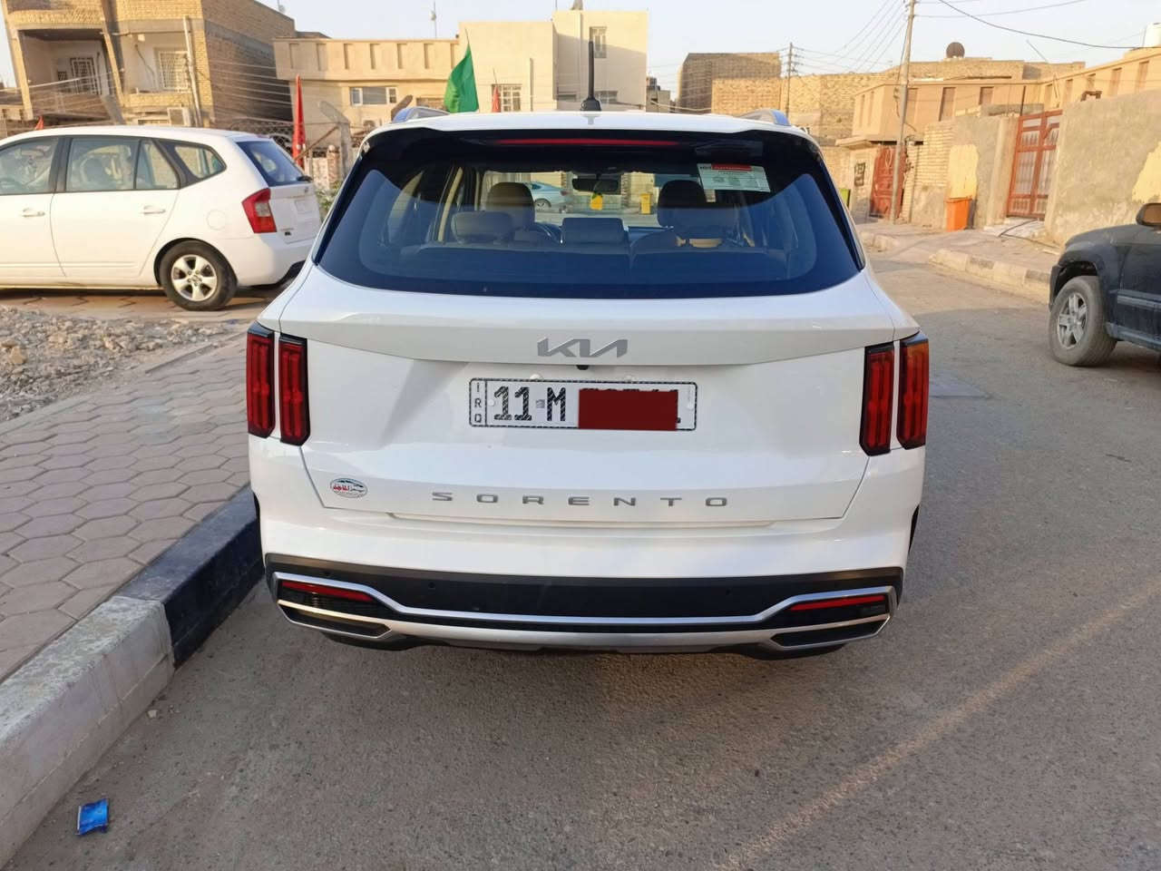 سورنتو 2022 خليجي رقم بغداد
كفاله عامه مكينه 6 سلندر
تبريد 3 قطع 
7راكب بصمه مري شفط صندوق كهرباء
كشنات امامي كهرباء 
4وضعيات قياده بردات خلفيه 
كشنات جلد ارضيه جلد
سعر 265 بيه مجال قليل
مكان ناصريه ***********
