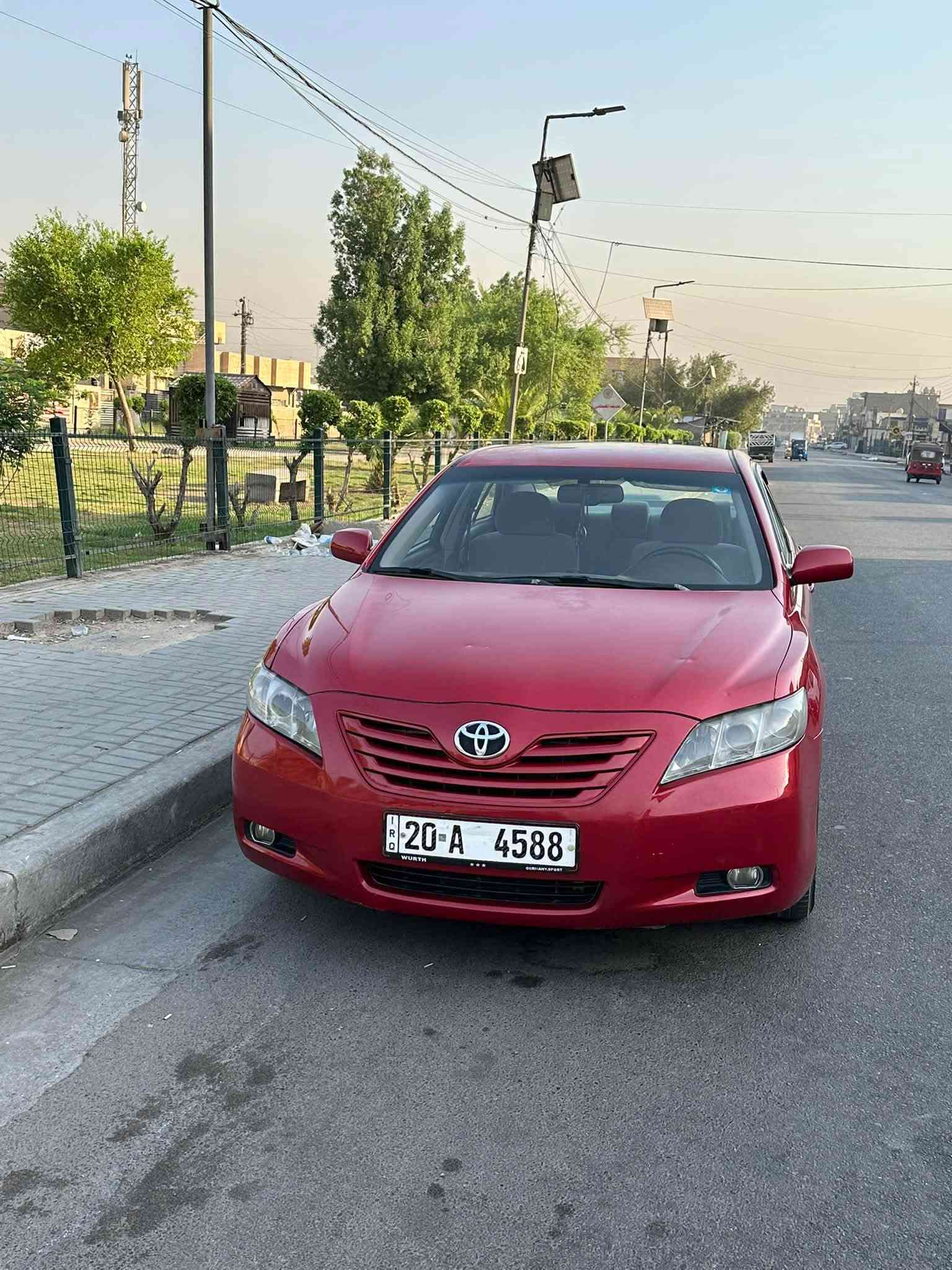 كامري 2007 وارد امريكي كفالة عامة من الصبغ والحادث
كامري 2007 وارد امريكي كفالة عامة من الصبغ والحادث 
السيارة مابيها حادث 
بأسمي 
مكينة لا تبخير ولا تنقيص 
مكينة 6سلندر مواصفات تحكم ستيرن كروز سرعة وشاشة اندرويد كاميرة خلفية وباقي المواصفات  المعروفة ***********  السعر 98 وبيها مجال 
مكانها بغداد حي الاعلام
