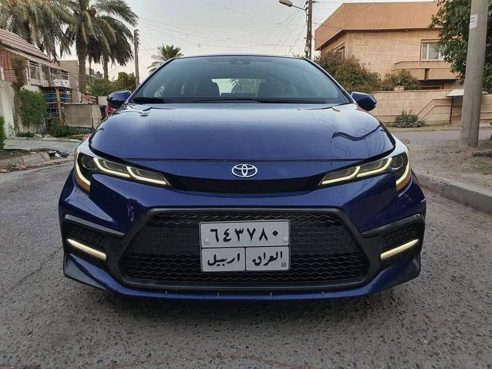 🚘 للبيع تويوتا كورولا 2020 💙
✨ سيارة رياضية وأنيقة، بحالة ممتازة
🔹 موديل: 2020
🔹 محرك: 2.0 لتر – 4 سلندر
🔹 القوة: حوالي 168 حصان
🔹 ناقل حركة: CVT
🔹 دفع أمامي
🔹 لون أزرق مميز 💙
🔹 جنطة رياضية
🔹 شاشة وسطية كبيرة
🔹 تشغيل زر
🔹 تحكم مناخي
🔹 مقود متعدد الوظائف
🔹 مقاعد جلد/قماش رياضية
🔹 إضاءة LED
🔹 أنظمة أمان ومساعدة للسائق
شفتات رياضي 
ماشية (59331)
📌 السيارة نظيفة ومناسبة للاستخدام اليومي والعملي، وبنفس الوقت شكلها رياضي وشبابي.

💰 السعر: [133]
📍 الموقع: [بغداد الوزيرية]
للاستفسار والتواصل :  ***********
