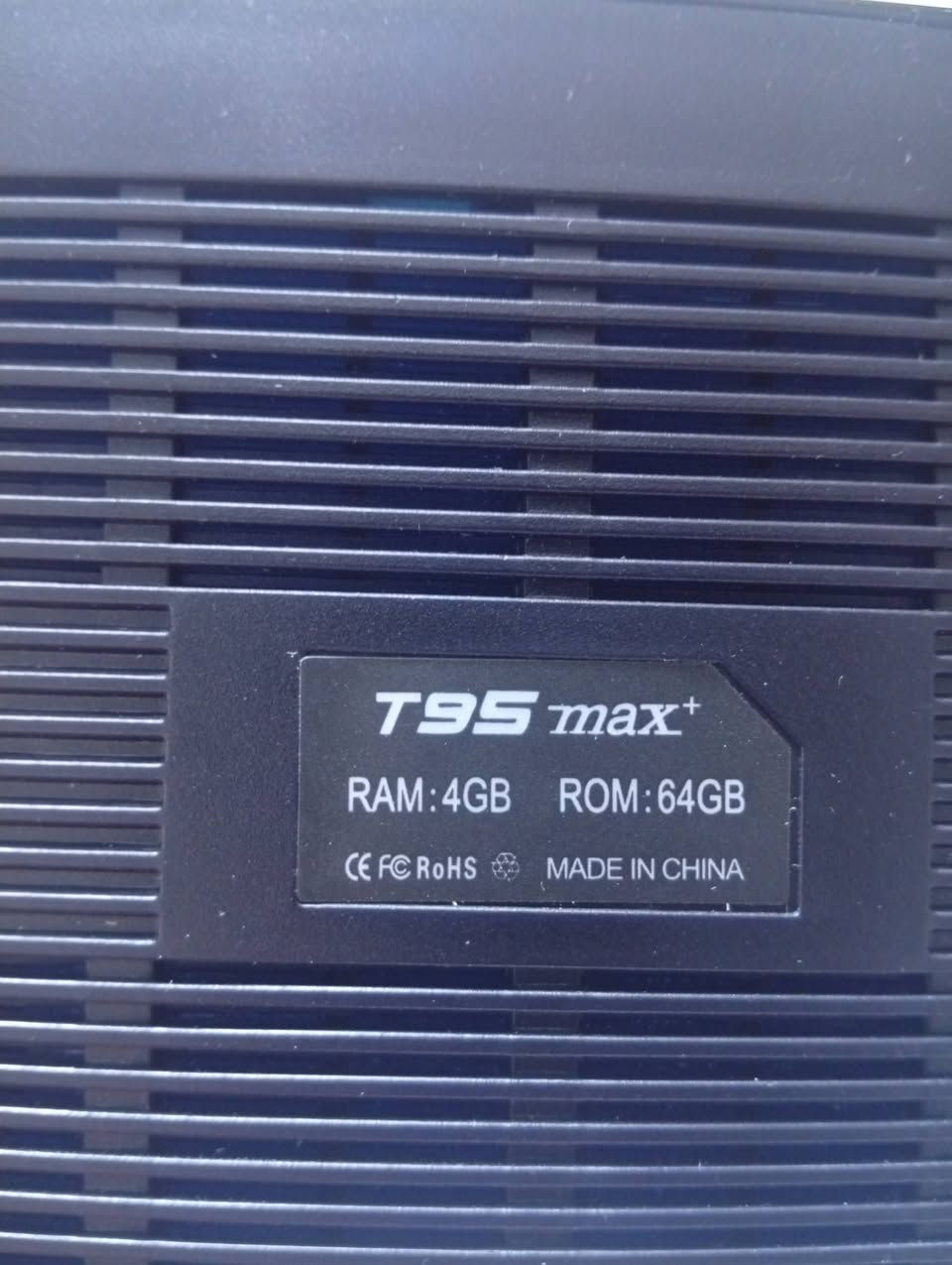 T95 MAX • ذاكرة ٦٤ جيجا • ٤ جيجا رام