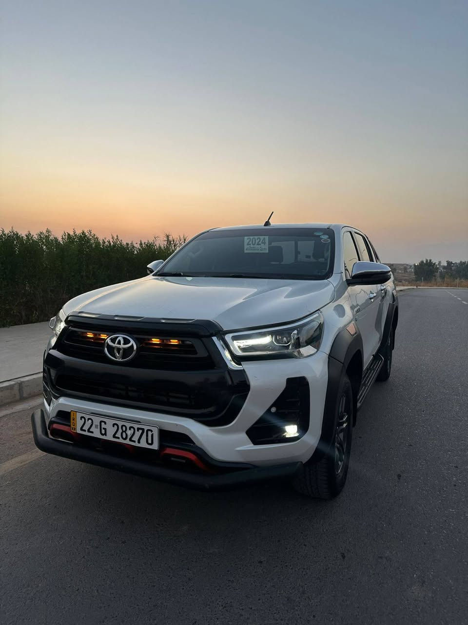 ﷽
سلام عليكم 
هايلوكس TRD 2024 v6
كويتي سيد نهرو 
لون ابيض صدفي مكفول من دعاميه للدعاميه بدون صبغ بدون ضرر كير اوتوماتيك 6 سرعات 
فول مواصفات مناقصه ايشي ترايك وين ماتريد ماتصرف علي دينار رقم اربيل باسمي شرط التحويل ماشي 77 الف حقيقي 
عنوانه موصل السعر 370 وبي مجال للطيبين للاستفسار خاص او اتصل 
***********
