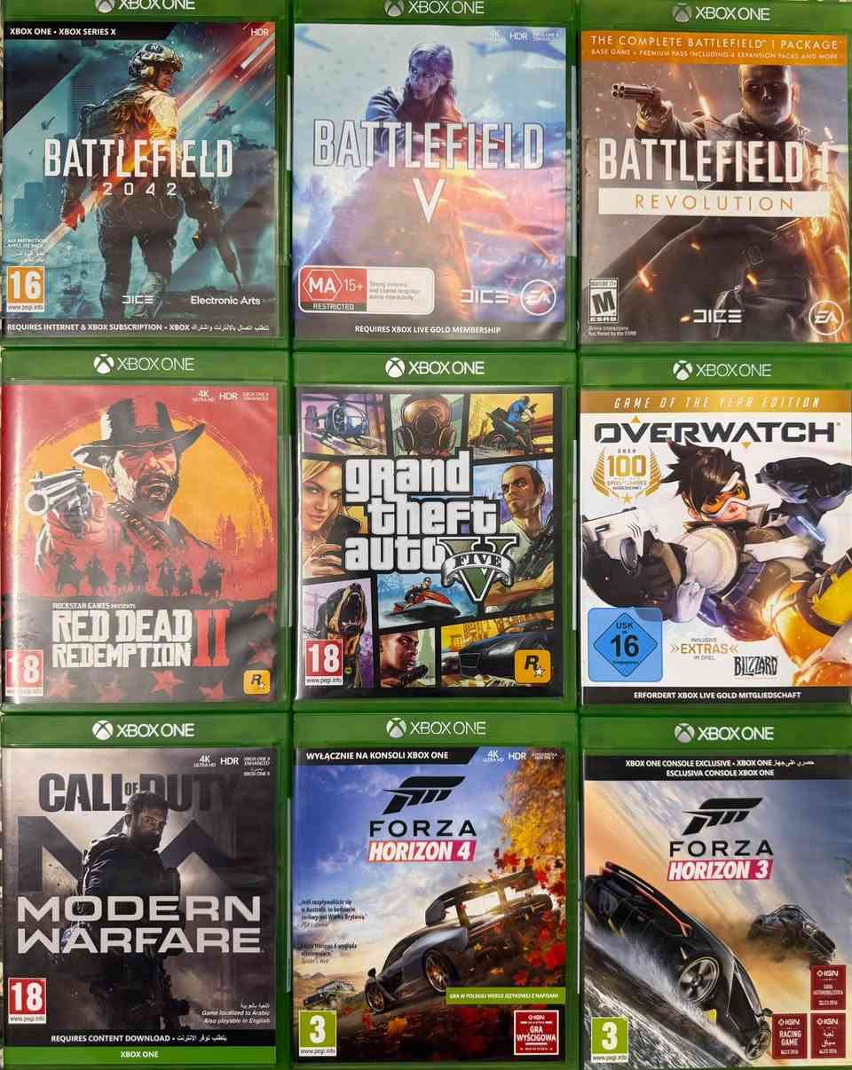 ‏XBOX 1 S لون ابيض
مساحة خزن GB 500
كيبل تشغيل، كيبل hdmi الاصلي وكارتون جهاز جويستك جهاز الاصلي ابيض وجويستك كاربون بلاك
9 العاب جدا نظيفة مثل ماموضح بصور
جهاز جدا نظيف وسريع ومابي اي مشاكل او اعطال نهائيا لان دائما محطوط على ups وجهاز حماية
سعر 350 الف
مكان بغداد المنصور
لتواصل ***********
