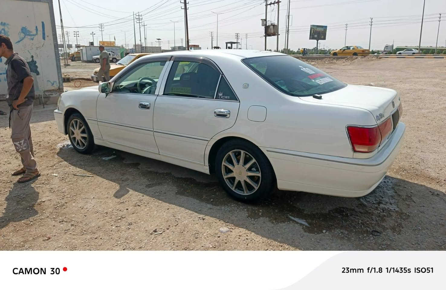 البيع العنوان ميسان  كفاله عامه  تحويل ثاني يوم تحول بسمك
السعر ١٢٠ بيها مجال رقم تلفون ***********

نص مكتوب في الصور:
- CAMON 30 • 23mm f/1.8 1/1435s ISO51
- CAMON 30 23mm f/1.8 1/2016s ISO53
- CAMON 30 23mm f/1.8 1/1745s ISO52
- CAMON 30  23mm f/1.8 1/142s ISO50