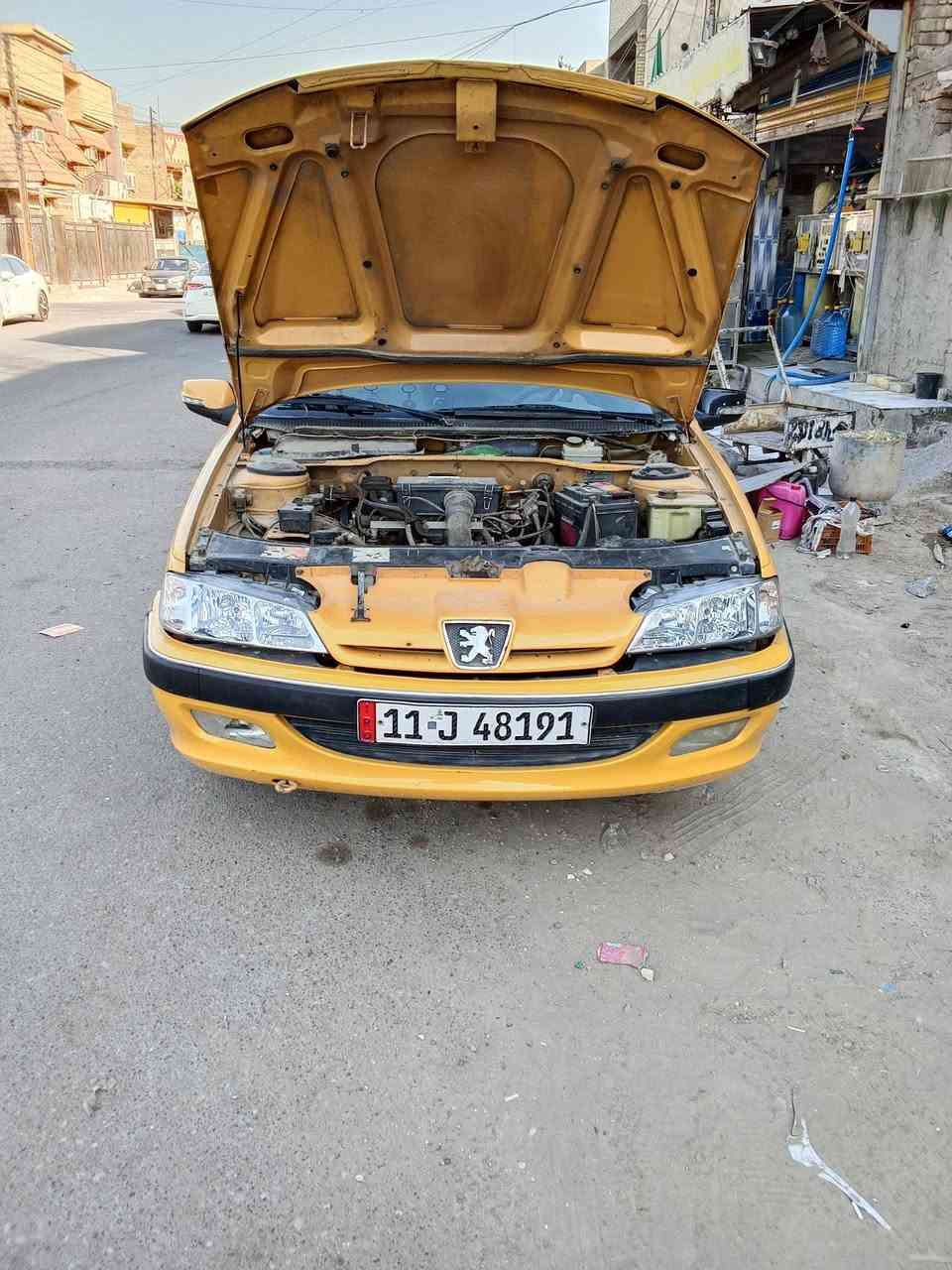 سلامو عليكم بيجو بارص مديل 15سياره حلوه ونضيفه مكينه كفاله تبريد شغال نواقص قليله كلش بيه سياره بسمي تحويل مباشر سعر 35وبيه مجال العنوان بغداد البلديات رقم *********** واتساب
