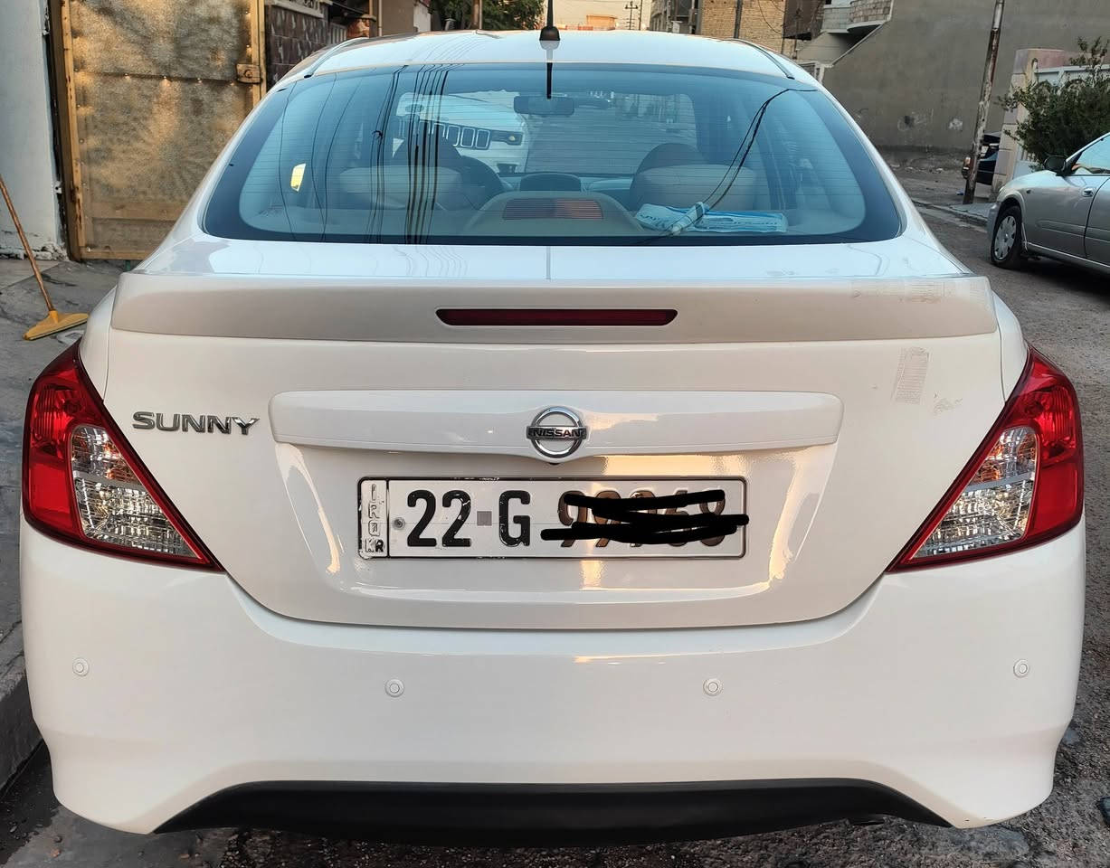 #اللهم صلي على محمد وال محمد 
نيسان صني  2025
#للبيع فقط .
رقم اربيل الجديد
سنوية باسم عربي
يعني تحويل مباشر
كير ومحرك وتبريد جيد جداً 

السياره مكفولة من الصبغ والتبديل 
 المواصفات المعروفة 
كير أوتو 
تبريد قطعتين 
4 جام كهرباء 
حساسات خلفيه 
شاشه وكامرة ,سويج ريمونت 
دبل ايرباك ,حساس تاير 
مانع انزلاق يدات نيكل 
نضام مانع الانزلاق ABS 
المحرك  1.5
  سبير منازل      
السيارة جاهزة وبدون اي نقص
   
السعر /122              
الاستفسار 
 ‏‪***********
مكان السياره بغداد حي الاعلام
التفاصيل كاملة بالمنشور والي يشوفها غاليه أن شاء الله يحصل اغاتها.
