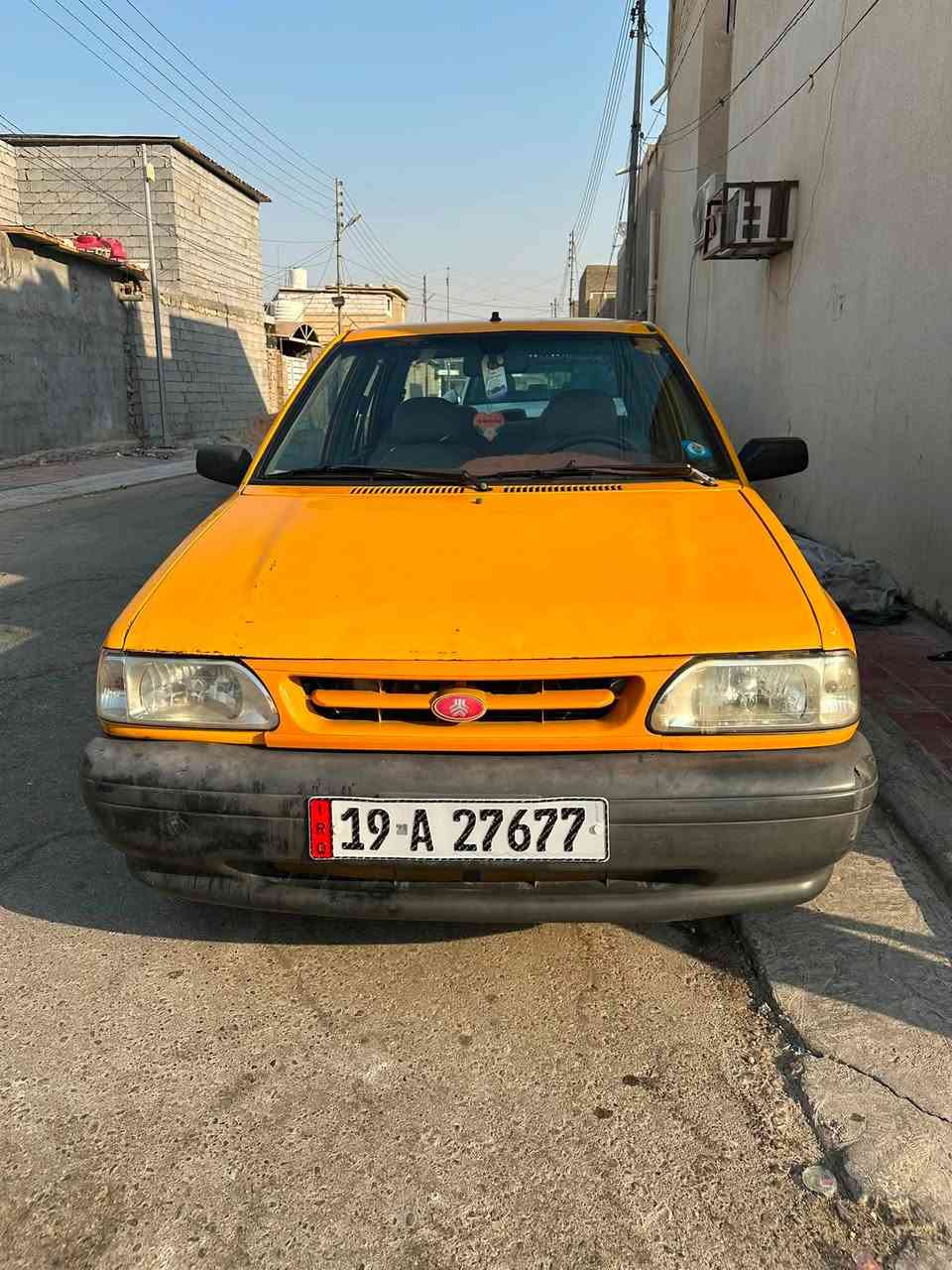 السلام عليكم
سايبا موديل 18
سنويه بسمي 
هيئه وغرامات مصفره 
محرك وكير مكفولات 
تايرات جدد 
السعر 37
المكان كربلا آمن الداخلي 
الاتصال علا الارقام التاليه
***********
