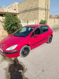 بيجو 307  موديل 2005 اوتوماتيك رقم بابل الهزه ما ساقطه سنويه نهاية 203...