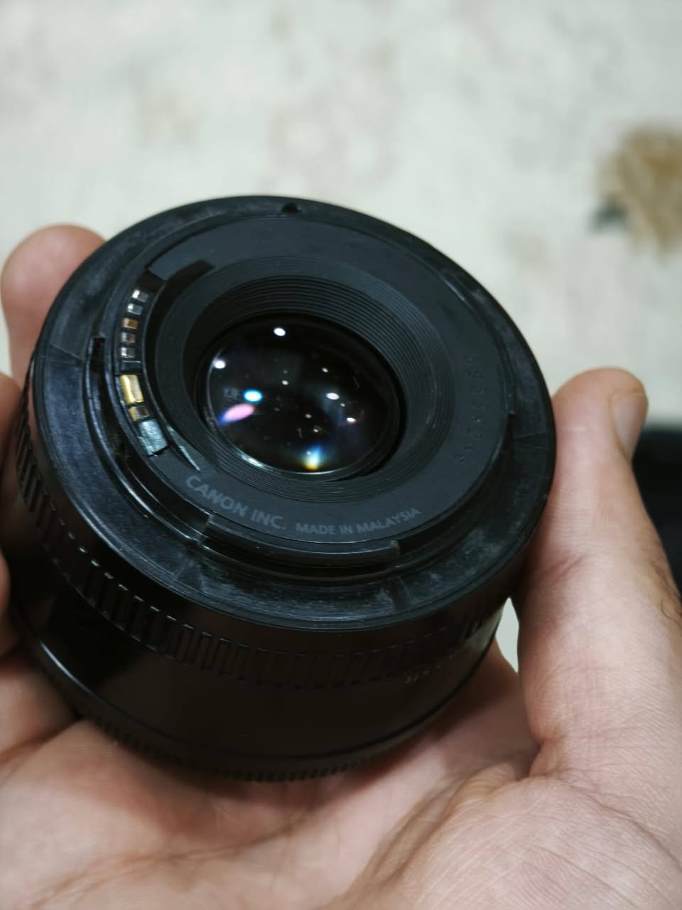 كانون 50mm • نضيفة • بدون غطاء امامي