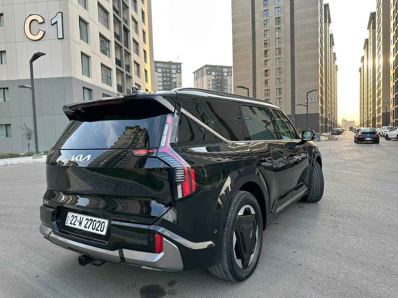 كيا EV9 • بدون ايرباك • رقم اربيل
