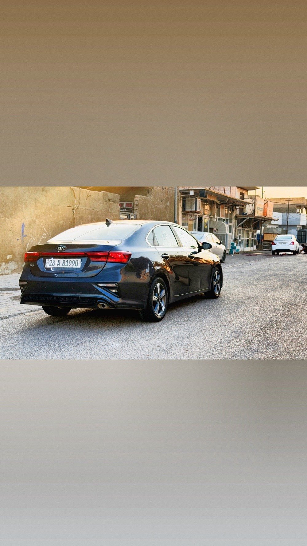 السلام عليكم. للبيع او مراوس

K3 2019 نجف 



محرك2000 كوري 



اللون رصاصي فيراني



السيارة باسمي سنويه ل2031



* شاشة وسطية



* تحكم ستيرن بصمه



* تحكم تبريد تدفئه كشنات



* حساسات ونضام تحديد المسار كامله 



* مرايا كهربائية



* نظام ABS وثبات إلكتروني متوفران حسب الفئة والسوق.



السونار بيها فقط الي موضح بالسونار صبغ صفحه السائق اثر شخوط بدون دواخل العنوان السياره النجف الاشرف 



السعر 100 وبيها مجال 



***********