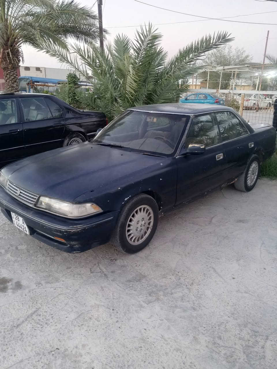 السلام عليكم 
مارك موديل 91 رقم مميز انكليزي بأسمي  تحويل ثاني يوم مكينه وكير 2500 سياره جاهزة وترايك وين ميعجبك بس عوزه ترتيبات حداديه نقص وجارده.السعر 33 مكاني النجف الاشرف ***********
