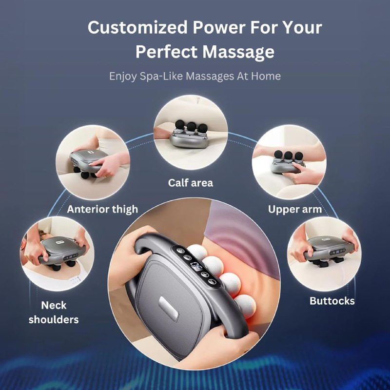 Multi head massager Massage gun YM-K60 (Code: 7136)
تخلص من مشكلة تشنجات وآلام العضلات والإرهاق بعد يوم عمل طويل أو تمرين شاق.
جهاز مساج احترافي متعدد الرؤوس بتصميم حديث يوفر تدليكاً عميقاً ومريحاً لكل أجزاء الجسم.
​1
⚡
شريحة ذكية (AI) لمساج احترافي وآمن.
2
🚀
محرك قوي عالي السرعة بـ 6 مستويات.
3
📊
شاشة عرض LCD لمتابعة الإعدادات بسهولة.
4
🔋
بطارية (2000mAh) طويلة الأمد مع شحن سريع Type-C.
5
🔇
تصميم صامت ومريح للاستخدام المتواصل.
6
💆‍♂️
يأتي مع 6 رؤوس مساج متنوعة لاسترخاء تام.
​【 25,000 دينار 】
​
▪️
............................................
▪️
​
💬
للحجز او الاستفسار فقط راسلنا او اتصل.
📍
( الديوانية / سوق العروبة / مقابل فلكة النافورة)
📞
( ***********)
⏰
متواجدين يوميا من الساعه 9 صباحا و حتى الساعة 12 مساء.
​
#جهاز_مساج
#عناية_بالعضلات
#مساج_احترافي
#شاومي
#الديوانية
