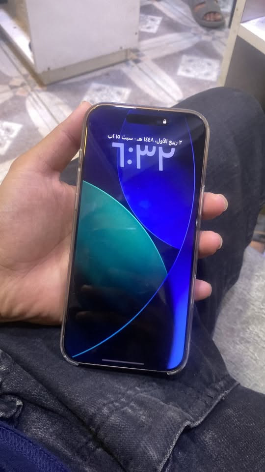 ايفون 16 برو ماكس
ظهر مفطور فقط

وبي شامه بشاشه 

الشاصي نظيف كما موضح

بطاريه ٨٨

شرق اوسط

غراض كامله

٢٥٦

بمليون وبي مجال بسيط او مراوس
*********** واتساب موجود 
مكان كربلاء
