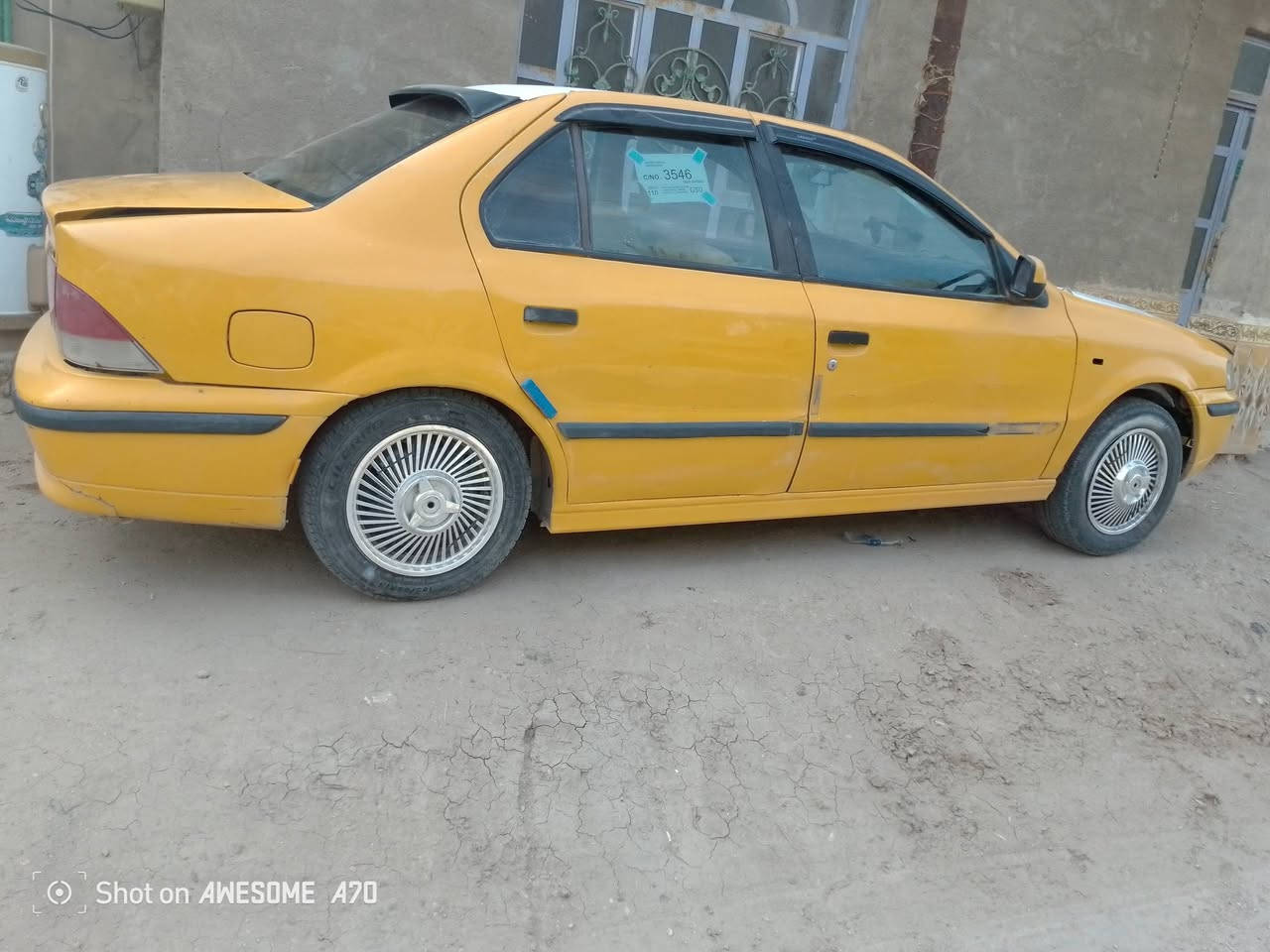 سمند موديل 11 رقم دولي سنويه لل 30 سعر مناسب شراي اتصل ودلل ‏‪***********‬‏ مكان ديوانيه شاميه

نص مكتوب في الصور:
- Shot on AWESOME A70