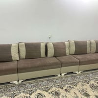 كنبة L • نظيفة • بشدار
