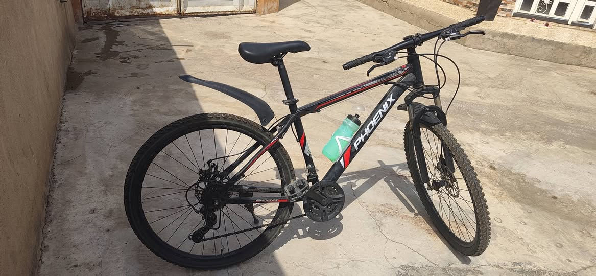بايسكل Phoenix جبلي حجم 26 للبيع 🚲
نظيف - جاهز للاستخدام - مع مطرة ماء
السعر 80 ألف وبيها مجال
المكان: الموصل الرشيدية 
للتواصل على الخاص
‏‪***********‬‏

