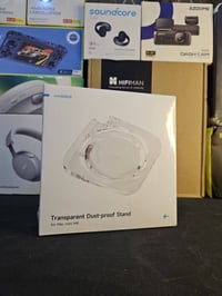 حامل مكتبي شفاف مقاوم للأتربة ومصمم خصيصاً لجهاز  Mac mini M4. صُنع ال...