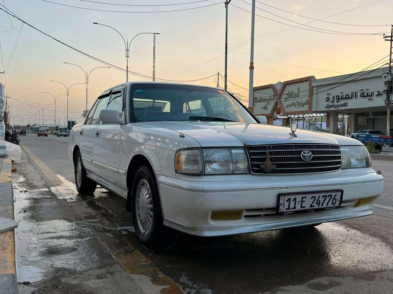 سلام عليكم تيوتا كراون مديل 1995 ايسر بلاد مكفوله من الضربه ونقل جثه رقم إنكليزي بغداد سياره صبغته بلاد جاهزه السياره باسمي مكان السياره سماوه ***********
