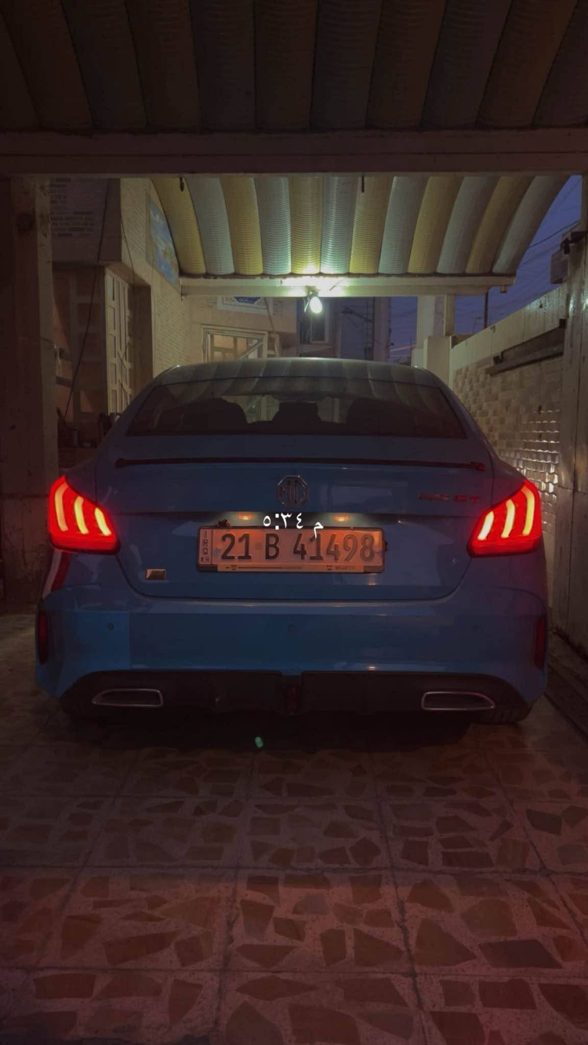 ام جي GT • ٢٠٢٢ • رقم السليمانية