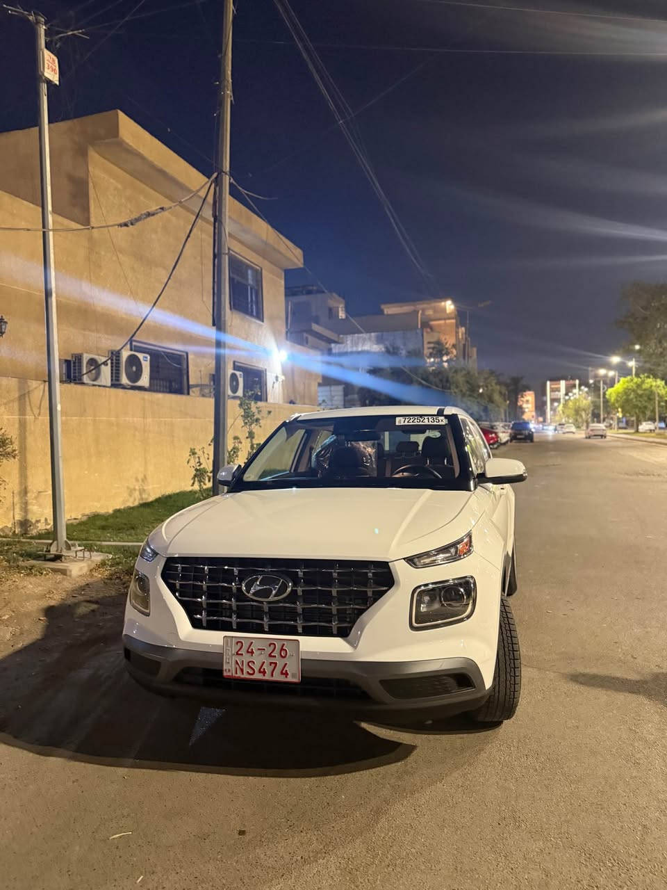 فينيو 2024. 
السيارة حادث. بسيط. جدا. 
رقم اربيل. 
مكان السيارة. بغداد اليرموك 
*********** بغداد, العراق

نص مكتوب في الصور:
- 72252135