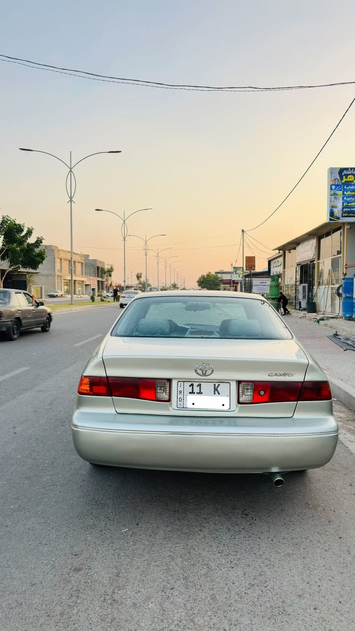 السلام عليكم 
كامري موديل 2000
مصبوغة عام بدون حادث 
محرك 4 كير تبريد خير من الله 
سيارة رقم بغداد تحويل مباشر 
السعر خاص 
مكان السيارة صلاح الدين
الرقم:***********
