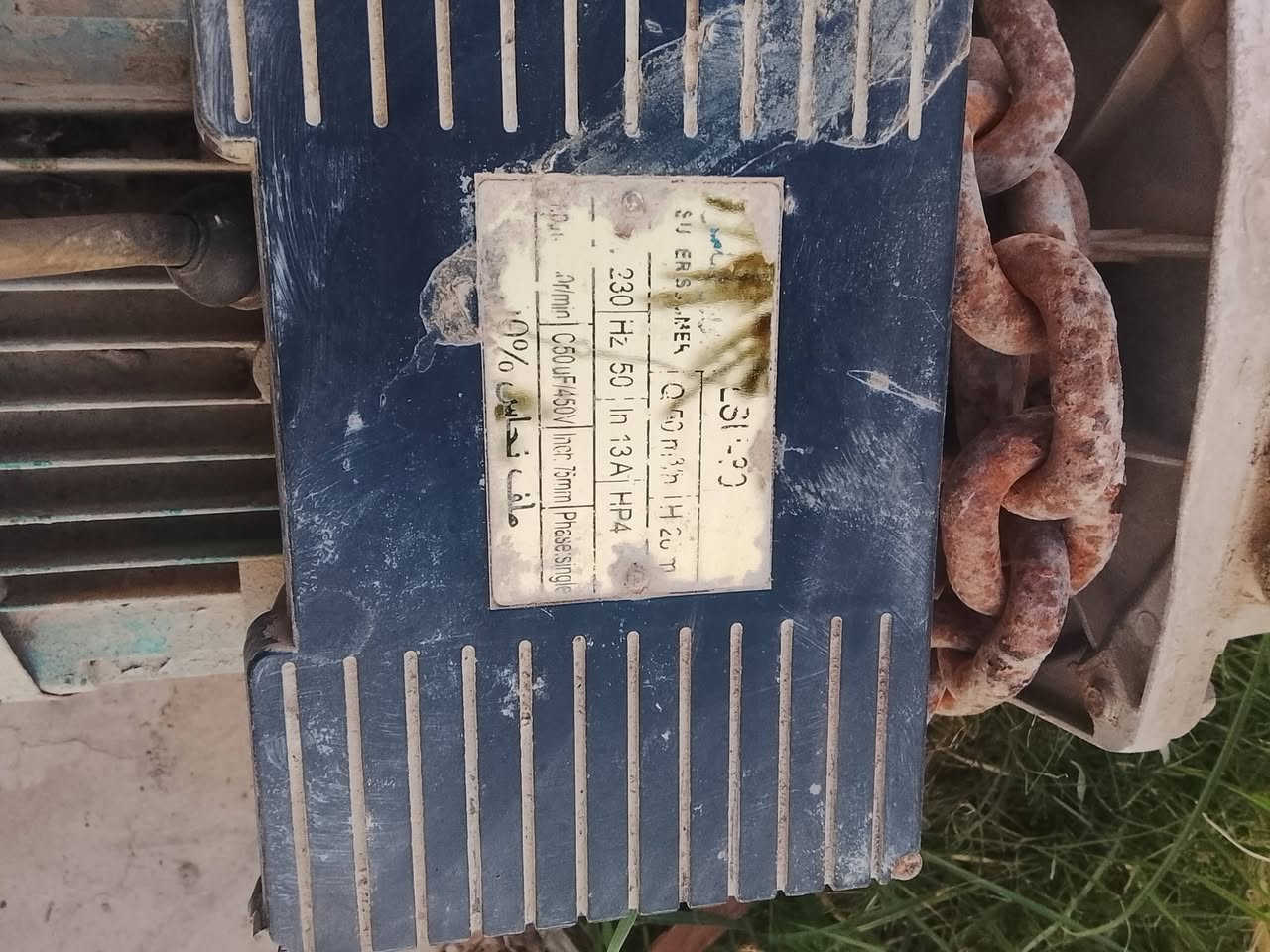 للبيع ماطور كهربائي سنكل ابو 3 انج 4 احصان الاصلي باب الاول القوة ودفع خير من الله مع صوندة 11 متر وولف اصلية ضمان بابل المحاويل ***********

