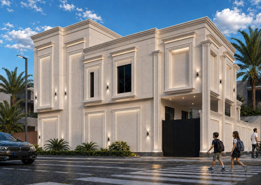 من اعمال التصميم والتنفيذ للمكتب

نموذج لأحد اعمال قسم التصميم للمكتب  المساحة 235 م2 
في مدينة الناصريه 
(الواجهة 21م  ركن ) على ٣ شوارع الطراز نيو كلاسك

تصميم _تنفيذ _اشراف

لطلب التصميم او الاستفسار عن التنفيذ يرجى زيارة المكتب 
في الناصريه _ شارع بغداد_قرب مطعم قصر المندي
او الاتصال على الرقم ***********
اوالمراسله والاتصال عبر وت ساب ع الرقم ***********
#مكتب_المهندس_علي_النداف
